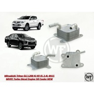 Mitsubishi Triton GLS L200 KJ KK KL 2015y 2.4L 4N15 MIVEC Turbo Diesel Engine Oil Cooler NEW 1240A10