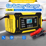 Car Battery Charger 12V Car Battery Charger Suitable For 12V Cars/Motorcycles/Trucks Car Motor Batte