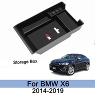 Armrest Box Storage Box For BMW X6 2014-2019 Center Console Storage Box BMW X6 Car Accessories