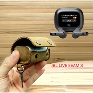 Handmade genuine leather JBL Live Beam 3 headphone case (Handmade leather)