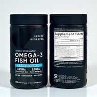 Sport Research Alaskan Omega-3 Fish Oil 1250 mg Triple Strength | TG Form | น้ำมันปลา โอเมก้า 3 | 15