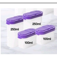 Spice t go (2) 250 ML and 100 ML l spice container l tupperware