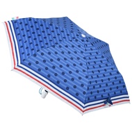 Fibrella UV Block Plus Stepless Automatic Umbrella F00397 (Dots & Strips Pattern Blue)