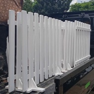 pagar kayu penyekat ruangan/taman/pembatas ruangan P 100 T 80