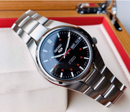 นาฬิกา Seiko Automatic รุ่น SNK617K1 นาฬิกาผู้ชาย สายแสตนเลส หน้าปัดดำ - ของแท้ 100% รับประกันสินค้า 1ปีเต็ม
