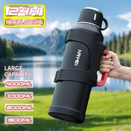 3L/4L Thermos Water Bottle Stainless Steel Bottle Hot Water Bottle Vacuum Flask Drinkware Bottle Ins