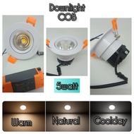 Downlight COB LED 5w 5 watt 5watt inbow ceiling light spotlight