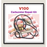 SUZUKI V100 CARBURETOR REPAIR KIT (ST) /// V100 V 100 CARBURETOR FLOAT REPAIR KIT KARBURETOR KARBU C
