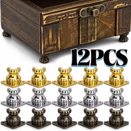 Zinc Alloy Jewelry Box Legs - Foot Leg Gift Boxes Corner Protector - Vintage Furniture Decorative - 