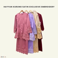 [JOM RAYA 2025] ZUCCA HAYYAN KURUNG SATIN EXCLUSIVE EMBROIDERY - R012
