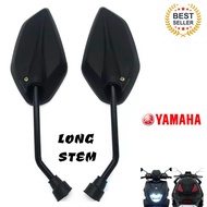 YAMAHA YTX 125  - MOTORCYCLE SIDE MIRROR BLACK | LONG STEM/STANDARD SIZE | DAHON TYPE | ACCESSORIES