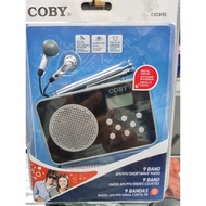 COBY 9-Band Digital AM/FM/SW Radio