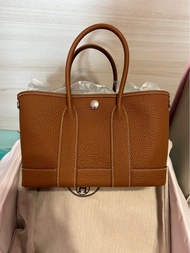 Hermes mini Garden Party 23 金色