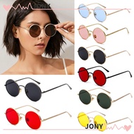 JONY Steampunk Sunglasses Fashion UV Protection Circle Glasses Circle Glasses