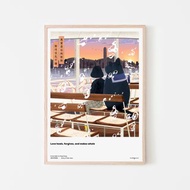 missquai 給香港的情書系列A3海報 - 銀河修理員