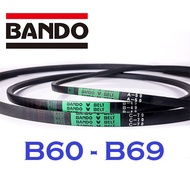 BANDO V-BELT B60- B69 BELT Groove B (16.7 Mm.) V-Groove B60 B61 B62 B63 B64 B65 B66 B67 B68 B69 *All