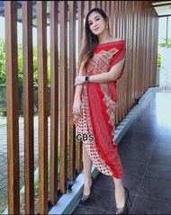 Kaftan sabrina  Tunik batik Dress batik kaftan batik