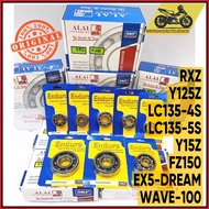 [100% ORI] LC135 Y15Z Y15ZR RXZ Y125Z EX5 DREAM LC Y15 FZ ENDURO C3 ENGINE BEARING ENJIN BEARING SET