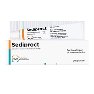 Egypt imported sediproct hemorrhoid cream to eliminate meat埃及进口sediproct痔疮膏消肉球肛门瘙痔20g埃及痔疮膏防过敏运动2.16.