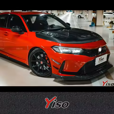 Suitable for TYPE R FL5 Carbon fiber Modified Mugen rearview mirror replacement Aerodynamic kit TYPE