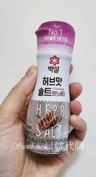 現貨 新包裝 韓國 CJ 白雪牌 香料 牛排胡椒鹽 胡椒鹽 牛排調味鹽 牛排鹽 調味料 肉類 調味鹽 40g