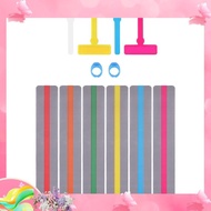 dgk12 Pieces Colorful Reading Tools for Kids ADHD Tools Dyslexia Tools Reading Guide Strips Speed Re