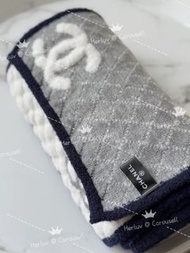 Chanel 24B菱格紋雙色圍巾頸巾 scarf
