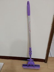 亞力特 珍珠膠棉紫色拖把 (可伸縮)