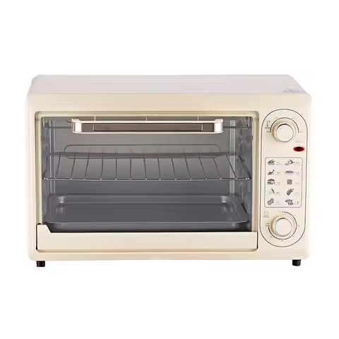 New Electric Oven Domestic 48 Liters Large Capacity Multi-functional Baking Cake Oven Automatic Comm