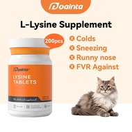 PUAINTA L-Lysine for Cat Cold Sneezing Runny Nose Against FVR Cat Supplement Booster Immune System 2