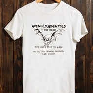 Avenged Sevenfold & The Used Tour A7X BAND T-shirt White Casual 100% Cotton Material | Size SML XL X
