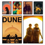 Sci-fi movie Dune 2 poster art print home decor,No Frame Canvas Painting Gift LAMX