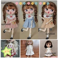 OPTIMISTI Floral Lace Dresses, Mini DIY Accessories Base Shirt Tops, Toys Cute Fashion Bubble Sleeve