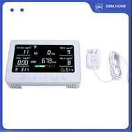 DBM.HOME-PT02 Plus WiFi Air Quality Monitor Detects Pollen TVOC CO CO2 PM2.5 1.0 Temp RH IoT Control