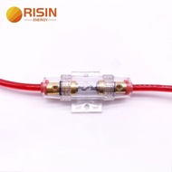 AGU Holder 4/8 Gauge 60A amp Fuse For Car Truck RV Yacht Audio Stereo Amplifier