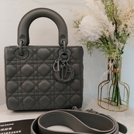 Dior Lady Dior 磨砂牛皮四格款