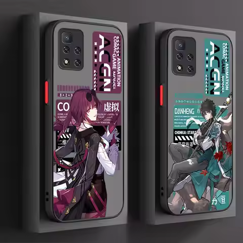 Kafka Dan Heng Honkai Star Rail Phone Case For Xiaomi Redmi Note 12 12S 11 11S 11T 10 10S 9 9S 9T 8 