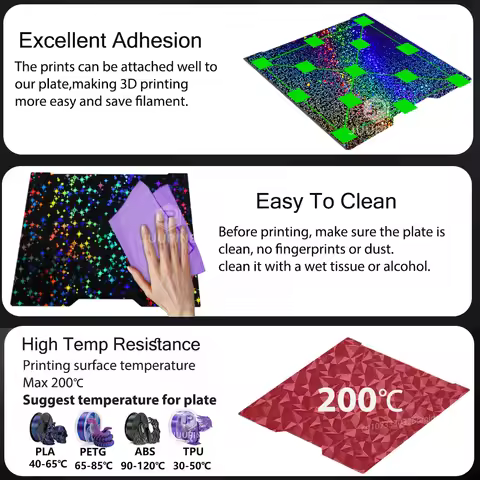 For Bambu Lab H2D Build Plate 350x320 With Recognition Code Bambulabs Smooth Textured Spring Steel B