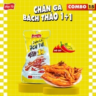 Combo of 20 Hey Botanical Chicken Feet 1+1, delicious Vietnamese flavored chicken feet 70g