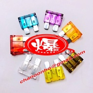 Automotive Blade Fuse 5 / 7.5 / 10 / 15 / 20 / 25 / 30 / 35 Amp