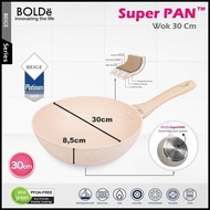 Super Pan Wok Pan 30 CM Granite Coating Bolde