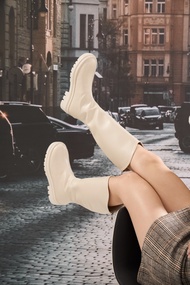 Buckle Me รองเท้าบู้ทยาว Lucy ส้น 4.5 cm