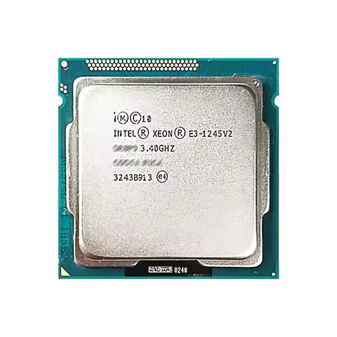 Intel Xeon E3 1245 V2 E3-1245V2 Used 3.4 GHz 8M 77W CPU Processor LGA 1155