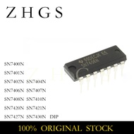 10PCS SN7400N SN7401N SN7402N SN7404N SN7406N SN7407N SN7408N SN7410N SN7420N SN7421N SN7427N SN7430