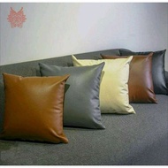 Leather sofa cushion OSCAR 45x45 - chair cushion