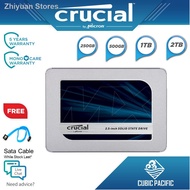 ✱♟❧Crucial MX500 SSD SATA 2.5” 3D NAND Internal Solid State Drives (250GB/500GB/1TB/2TB) (Free Cable
