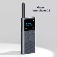 Xiaomi MI Walkie talkie interphone intercom 2S wirless radio set receiver support Bluetooth Headset 