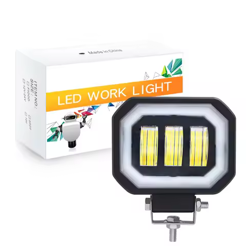 Lens 4 Inch Led Work Light 30W White For Motorcycle SUV Car 4x4 Truck Driving Lights