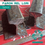 TERLARIS || Paron Besi Rel Lori 20cm / Besi Landasan mini & tiny, Baja Super.