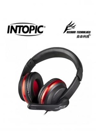 INTOPIC - JAZZ-567 Headset 人體工學頭戴式耳機麥克風 3.5mm